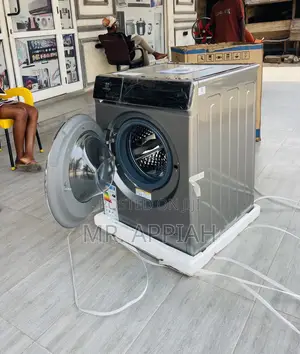 Original Nasco 11kg Front Load Smart Washing Machine(Gray).