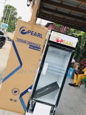 Pearl Chillout Display Singledoor PVC-316 253 Liters Fridge