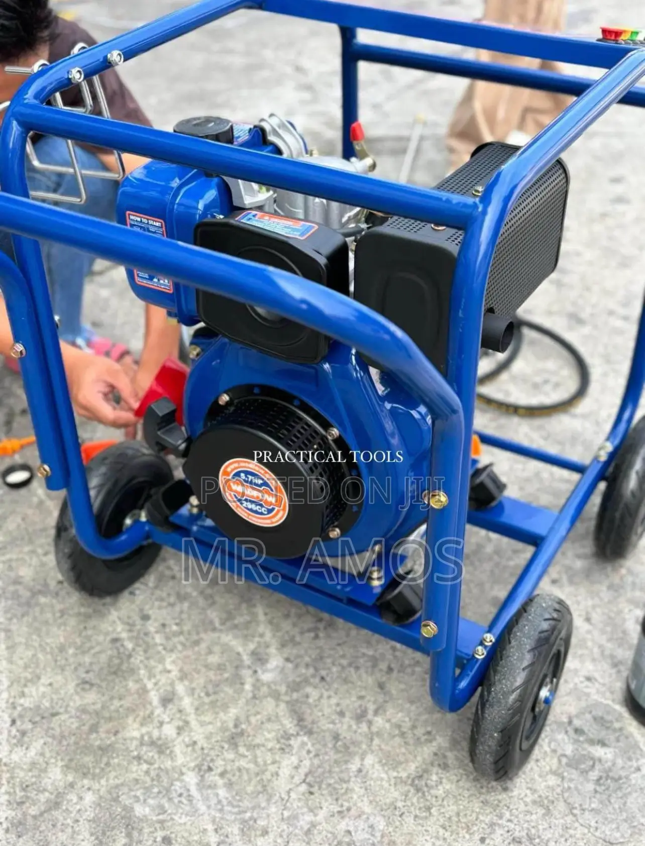 5.7 Horsepower Diesel High Pressure Washer - Wdps1a25