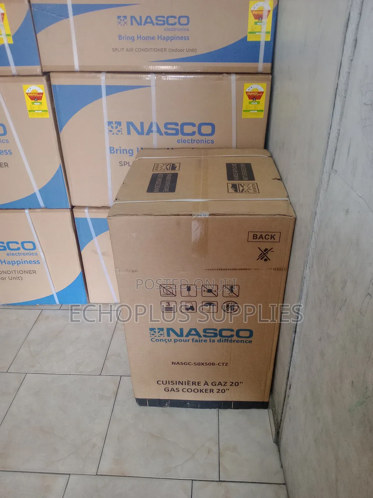 Nasco 4 Burner Gas Cooker Oven With Grill