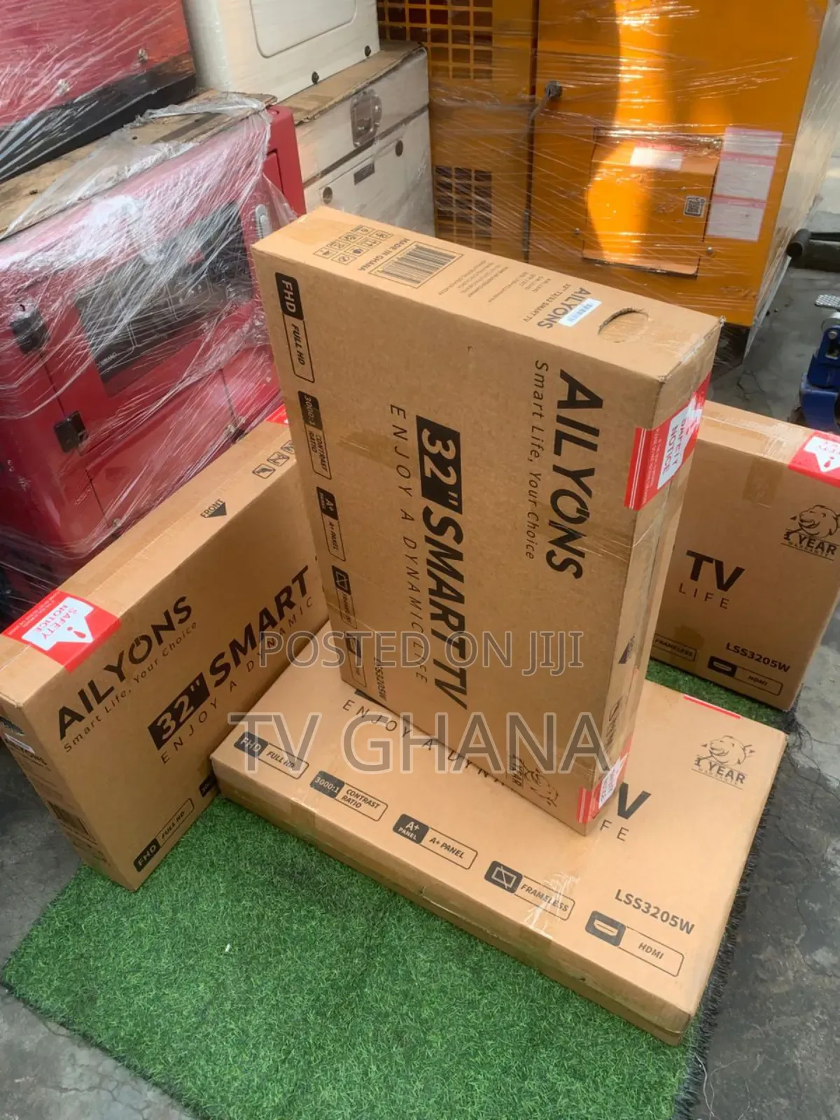 High Color Ailyons Television 32in Smart Android Television