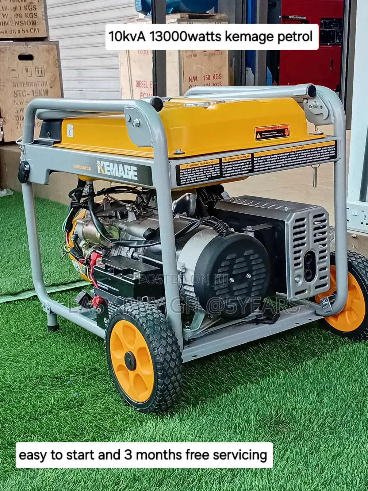 Outstanding 10kva Kemage Petrol Generator 13000watts 10kva