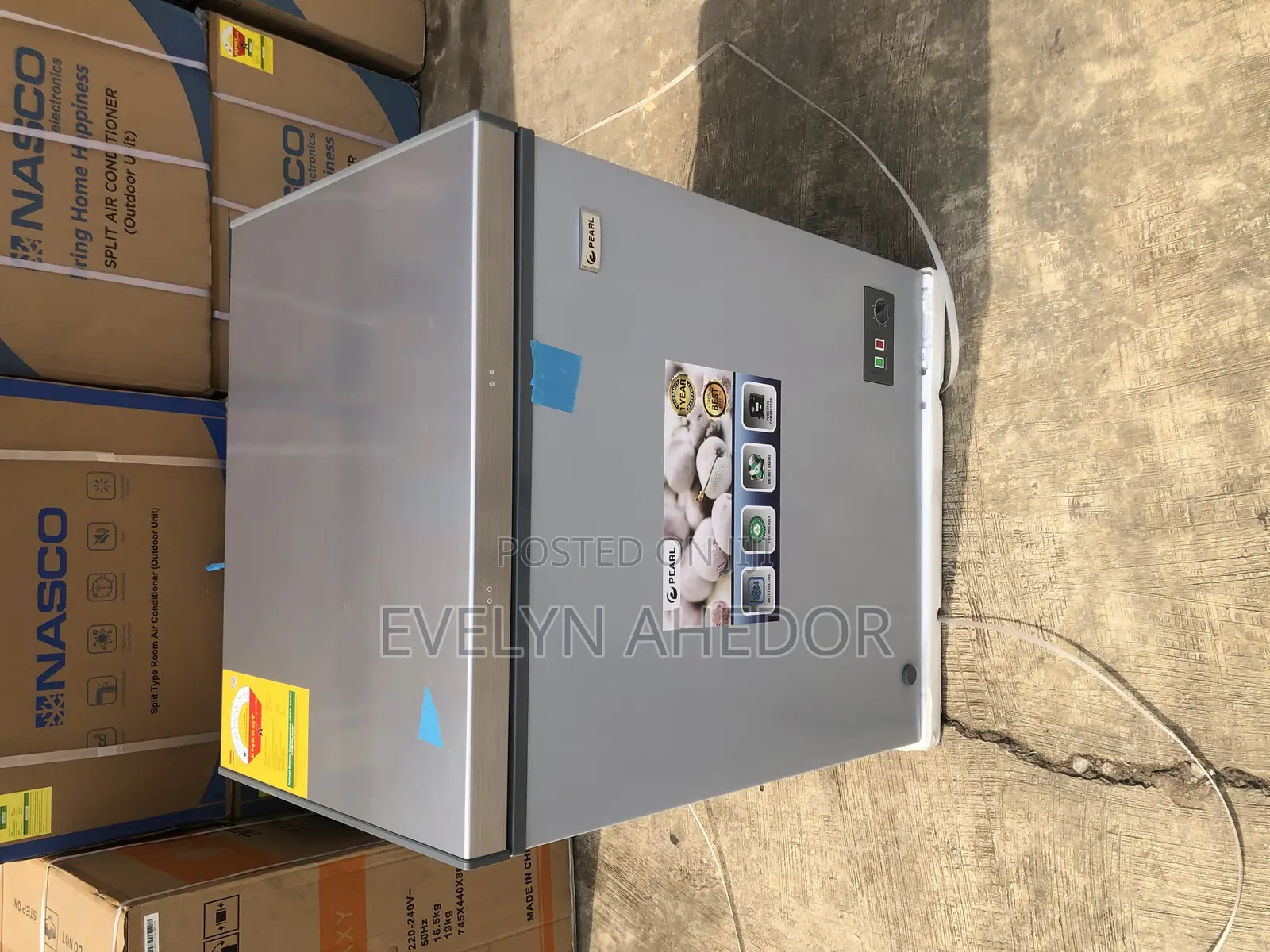 145litres Pearl Chest Freezer Available as Seen