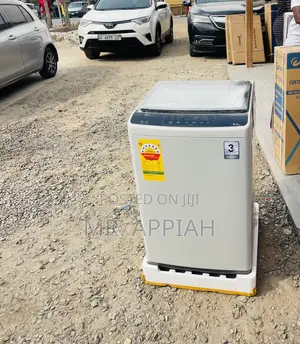 Long Lasting TCL 8kg Fully Auto Washing Machine(Gray).
