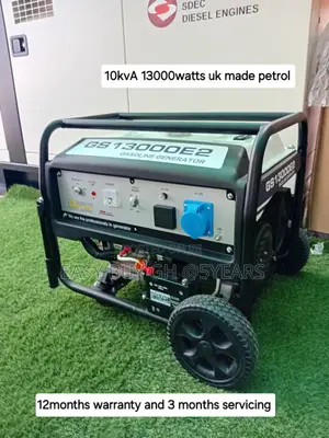 Dazzling 10kva UK-D Gasoline 13000watts Generator 10kva