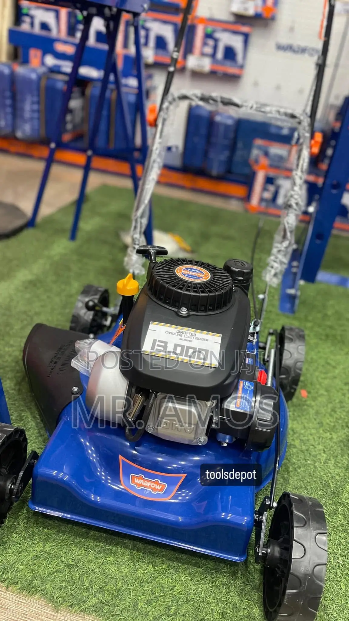 4hp Gasoline Lawn Mower With Side Discharge - Wgm2a18