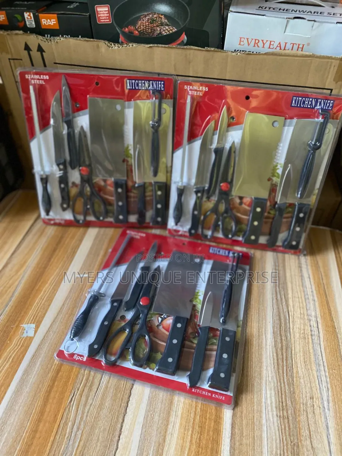 Stainless Steel Knife Set