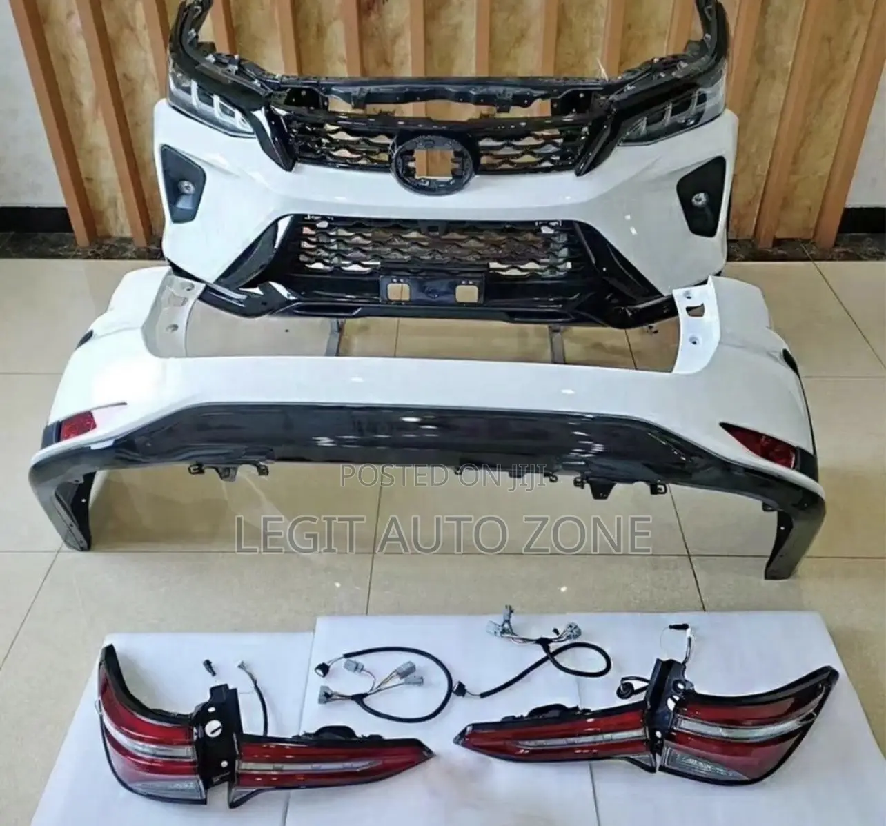 Toyota Fortuner 2018,2020,2022,2023,2024,Bumper Body Kits