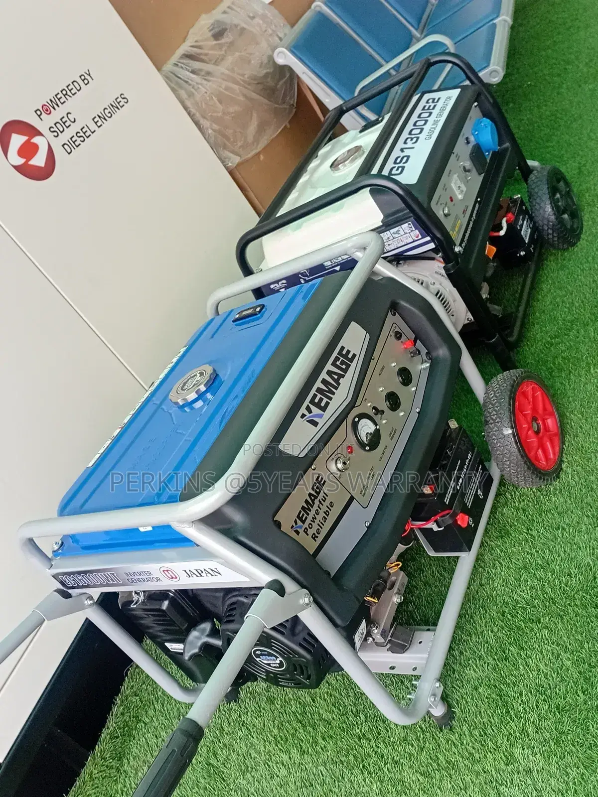 Performing 14kva 16000wats Pertrol Kemage Generator 14kva