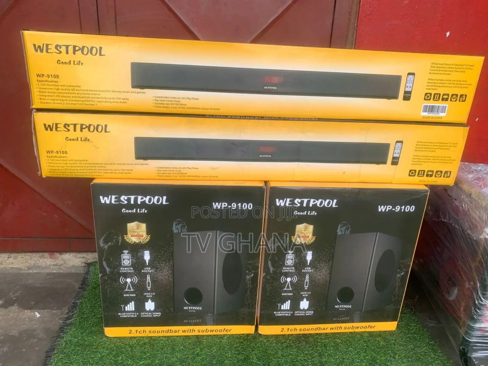 Westpool Soundbar With Subwoofer Soundbar With Subwoofer