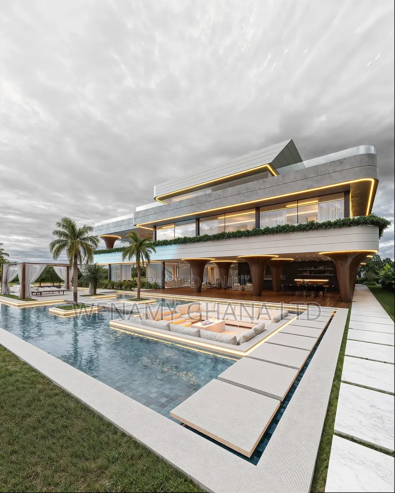 5bdrm Mansion in Accra for sale