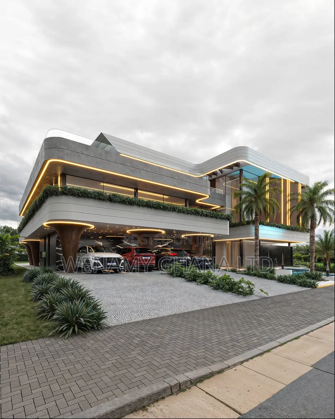 5bdrm Mansion in Accra for sale