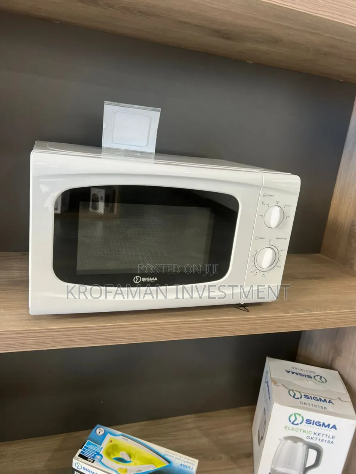Sigma Sig-Mw20-S Microwave Oven 1050w - 20l