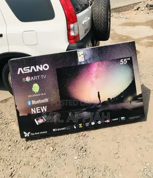 Authentic Asano 55 Inch Uhd Smart Screen Television,