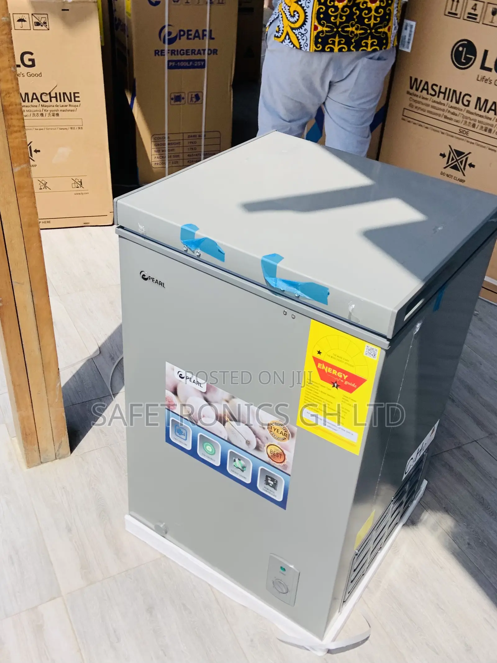 Pearl Deep Freezer 100 Liters Singledoor PCF-127 Freezer