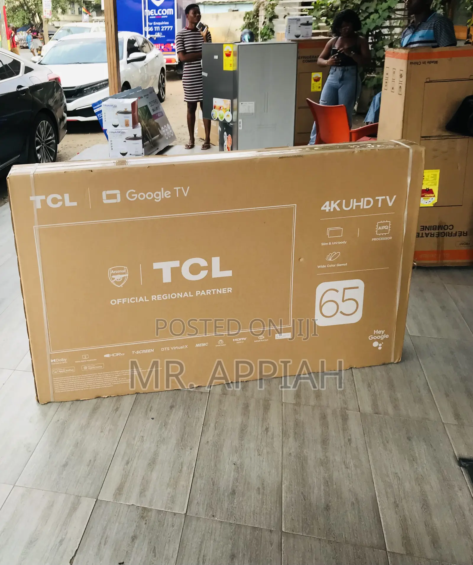 Quality TCL 65p635 65 Inch HDR Smart Screen Electric Tv