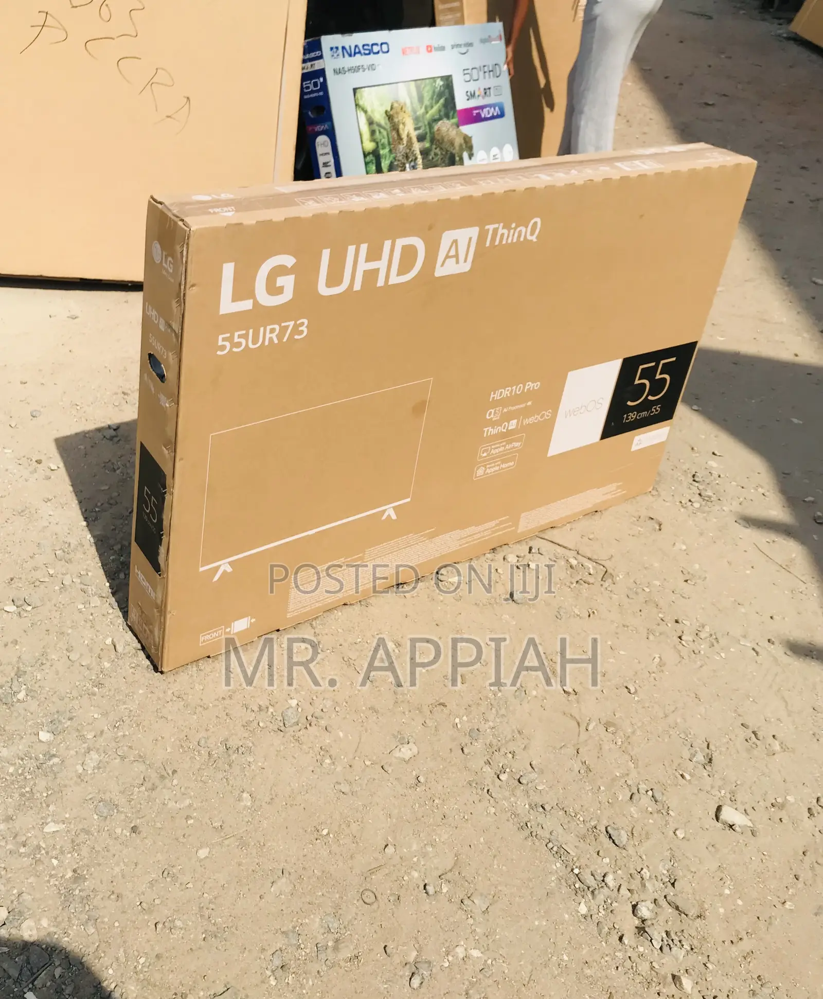 Sleek Lg 55p8150 55 Inch Uhd Smart Screen Television.