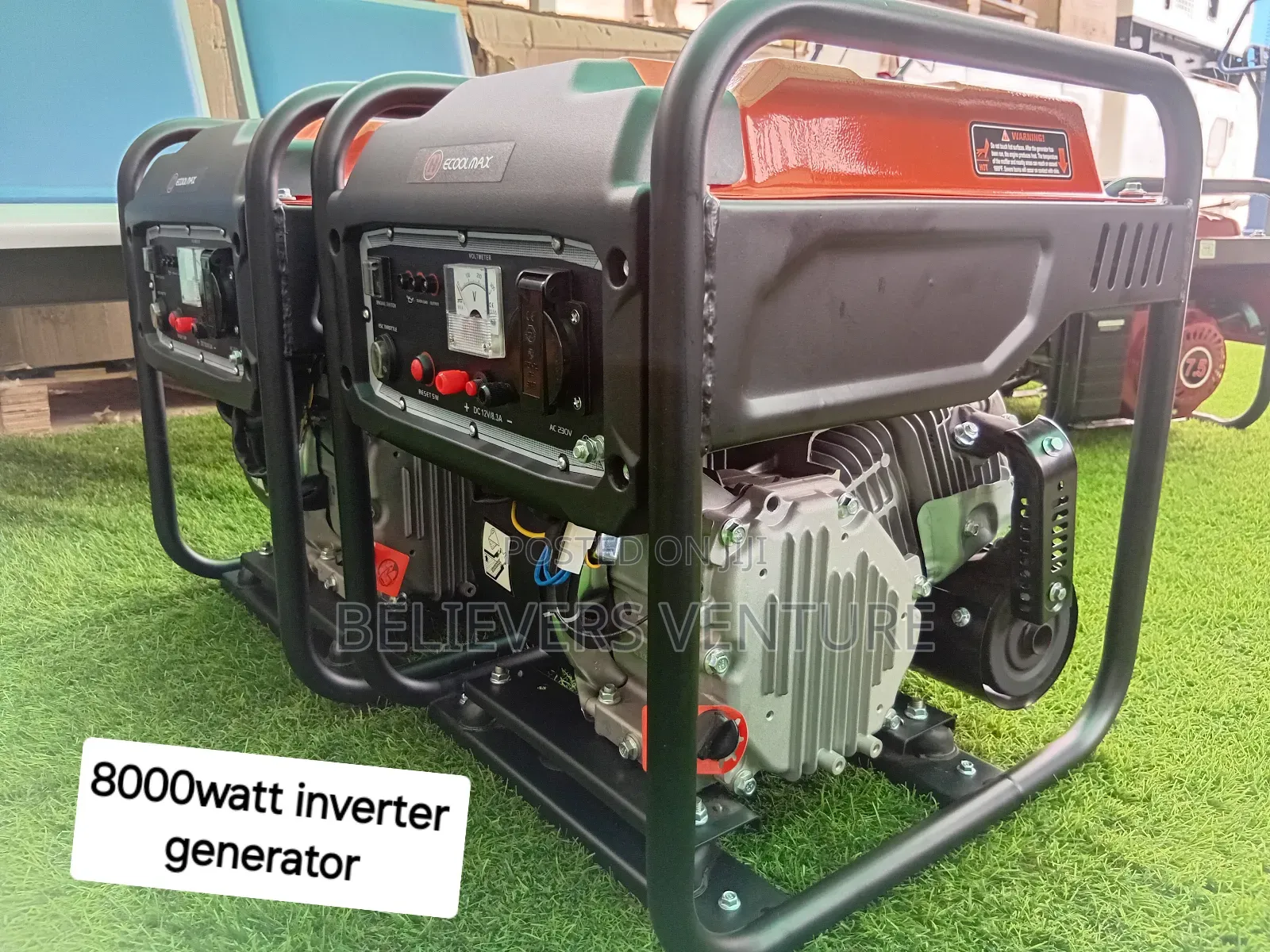 Powerful Ecoolmax Made in Japan 7.0kva 8000watt Generator