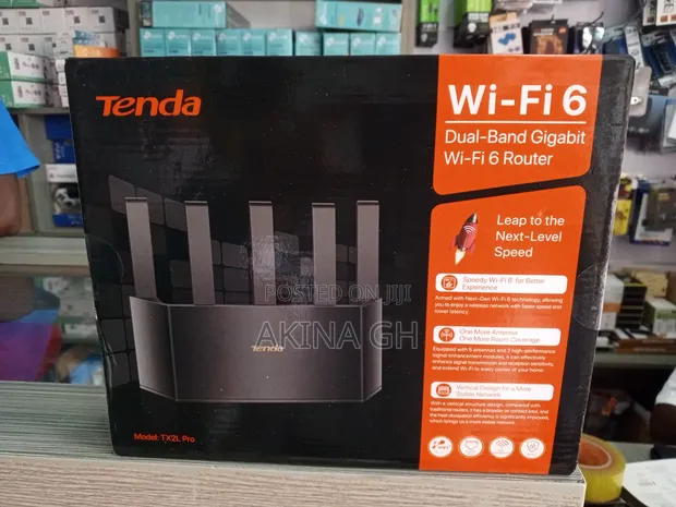 Tenda Dual Band Gigabit Wi-Fi 6 Router Ax1500 Tx2l Pro 2