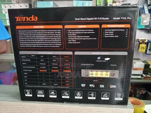 Tenda Dual Band Gigabit Wi-Fi 6 Router Ax1500 Tx2l Pro
