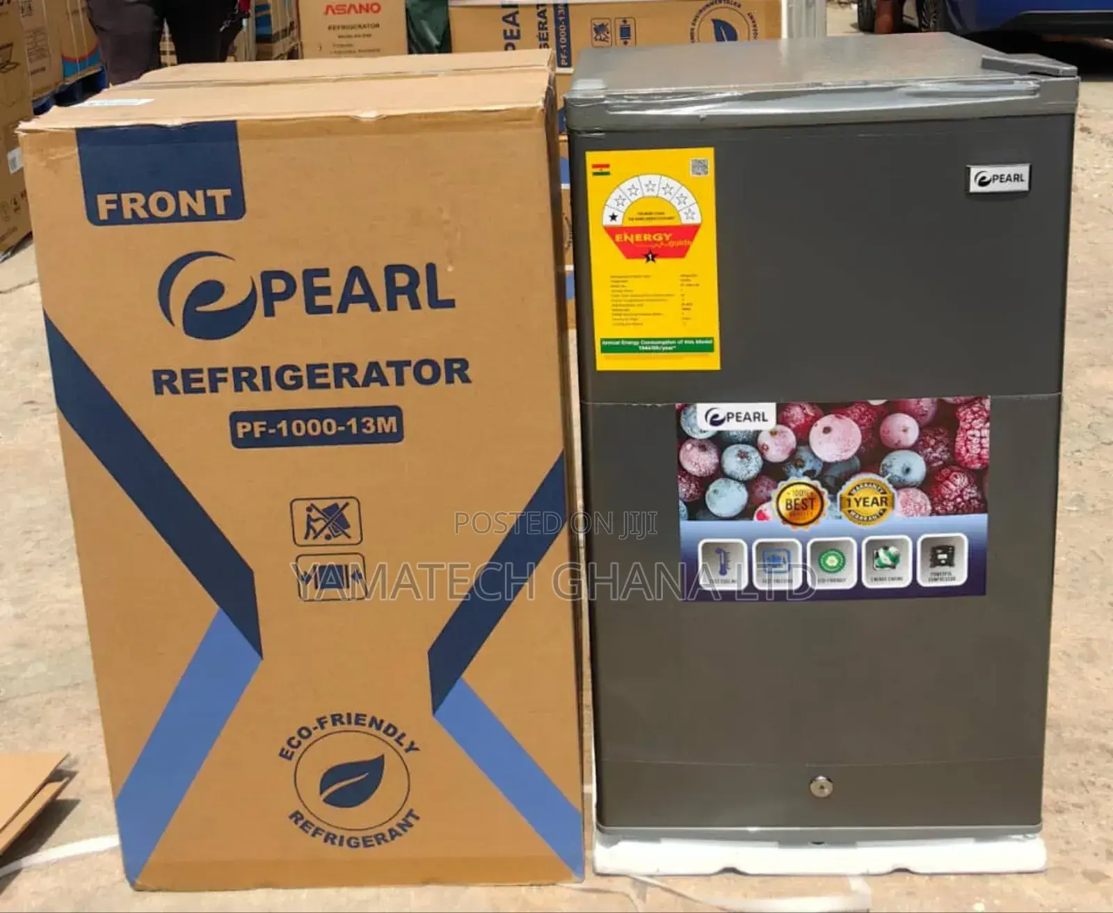 Brand New 92 Litre Pearl Table Top Fridge With Top Freezer