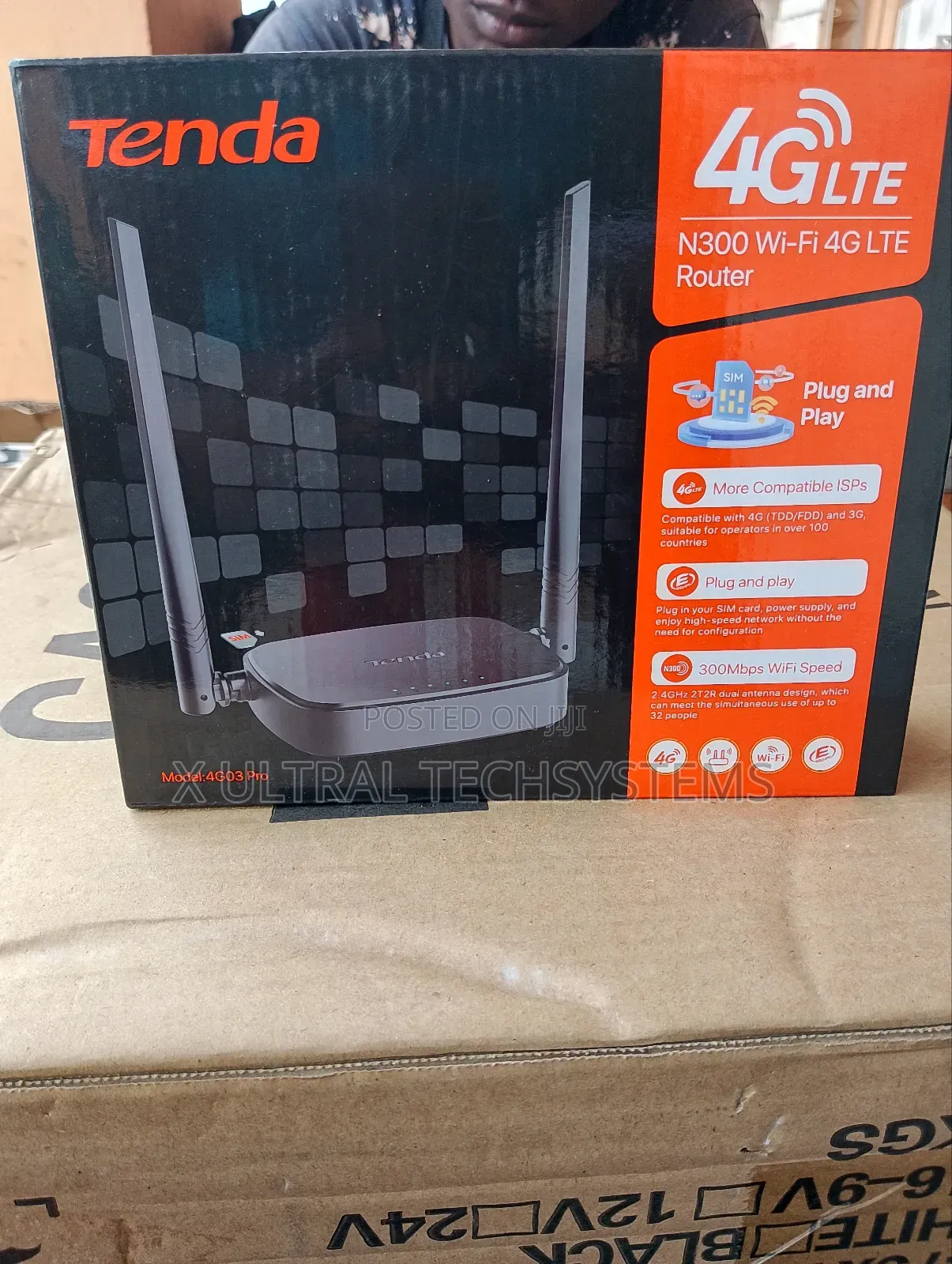 Tenda N300 Wifi 4G LTE Router