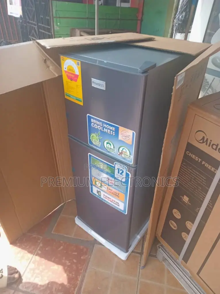 Nasco Nasf2-15s 118l Double Door Top Freezer Refrigerator