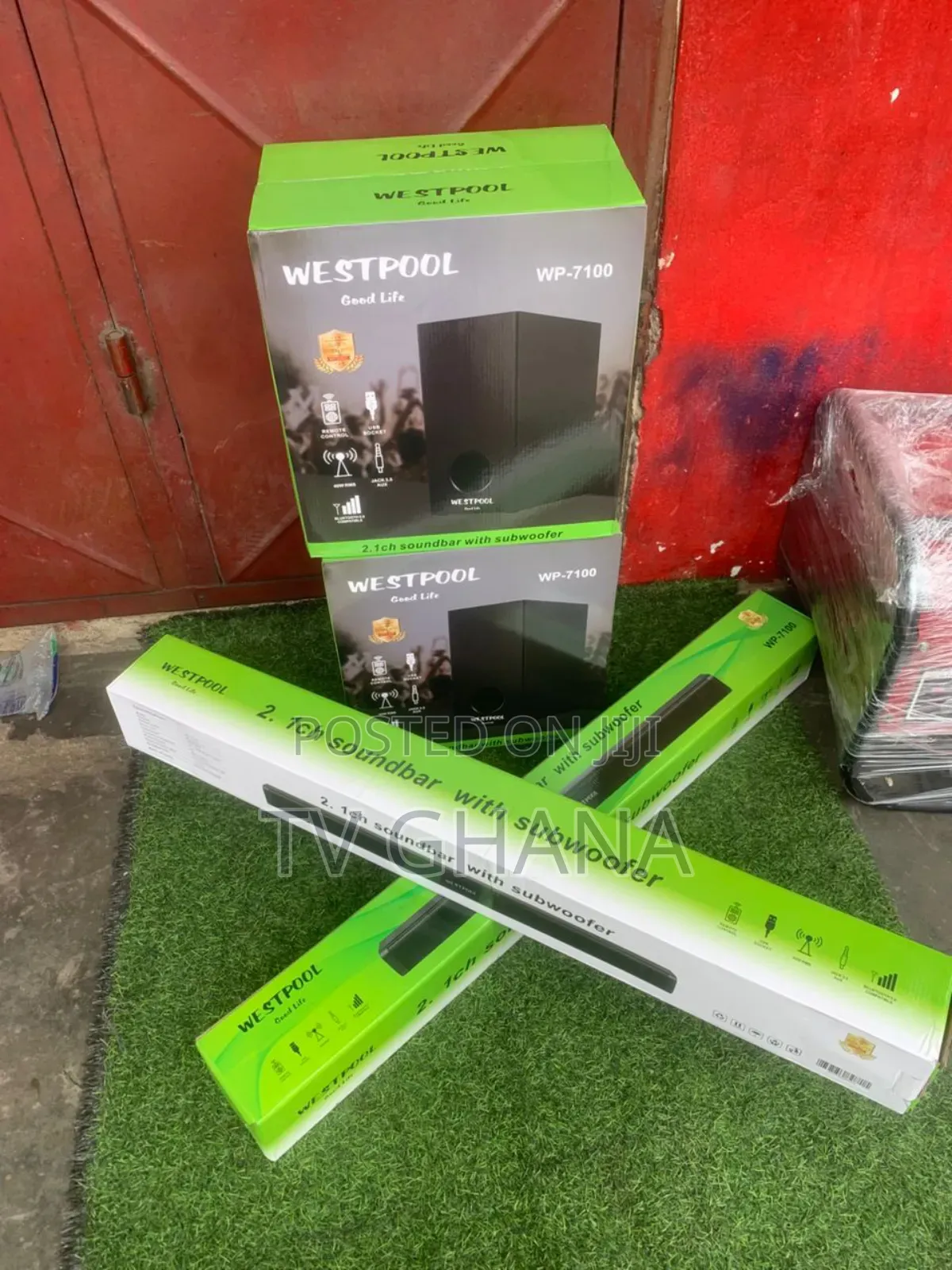 Built in DSP Soundbar With Woofer 2.1ch Soundbar Westpool