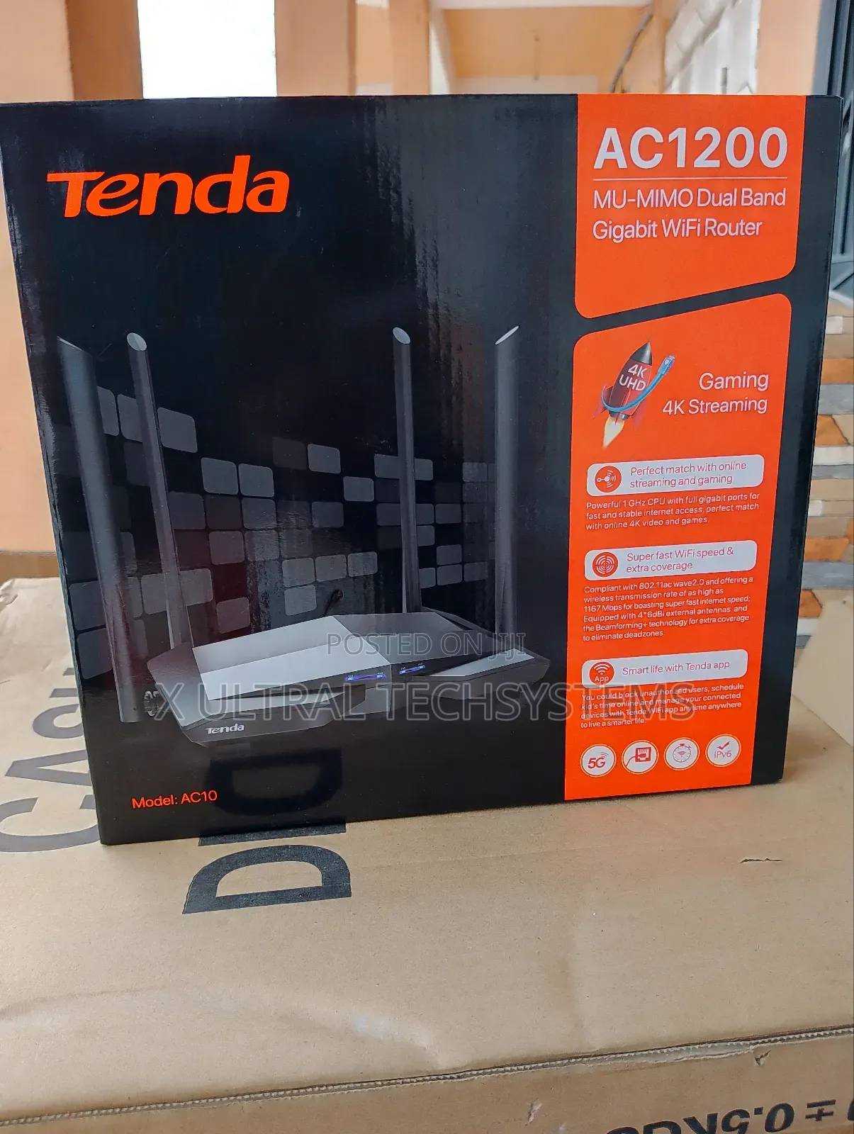 Tenda AC1200 Dual Band Gigabit Wifi Router