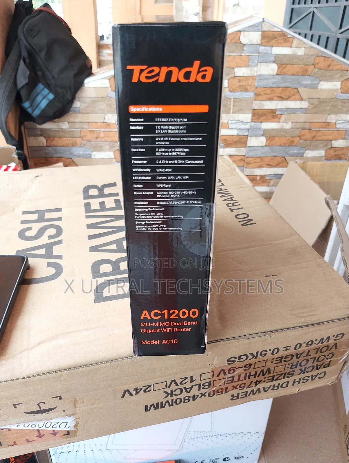 Tenda AC1200 Dual Band Gigabit Wifi Router