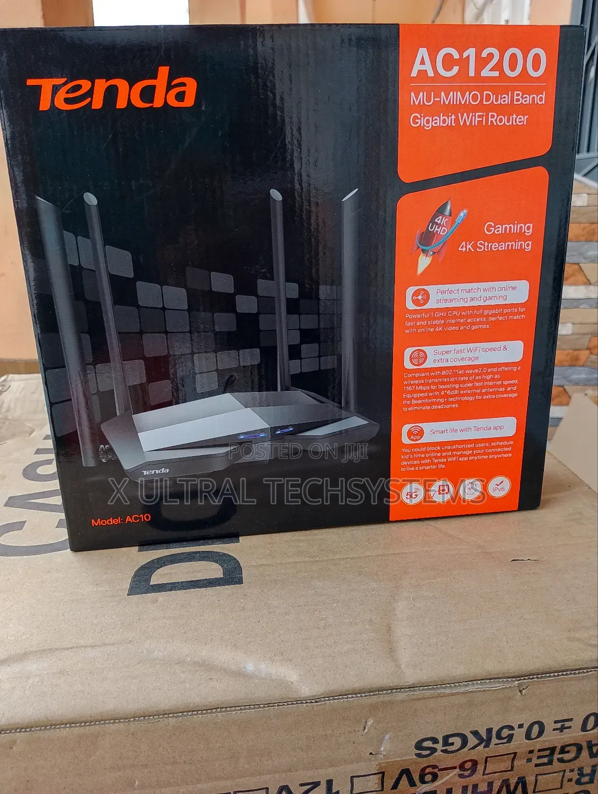 Tenda AC1200 Dual Band Gigabit Wifi Router