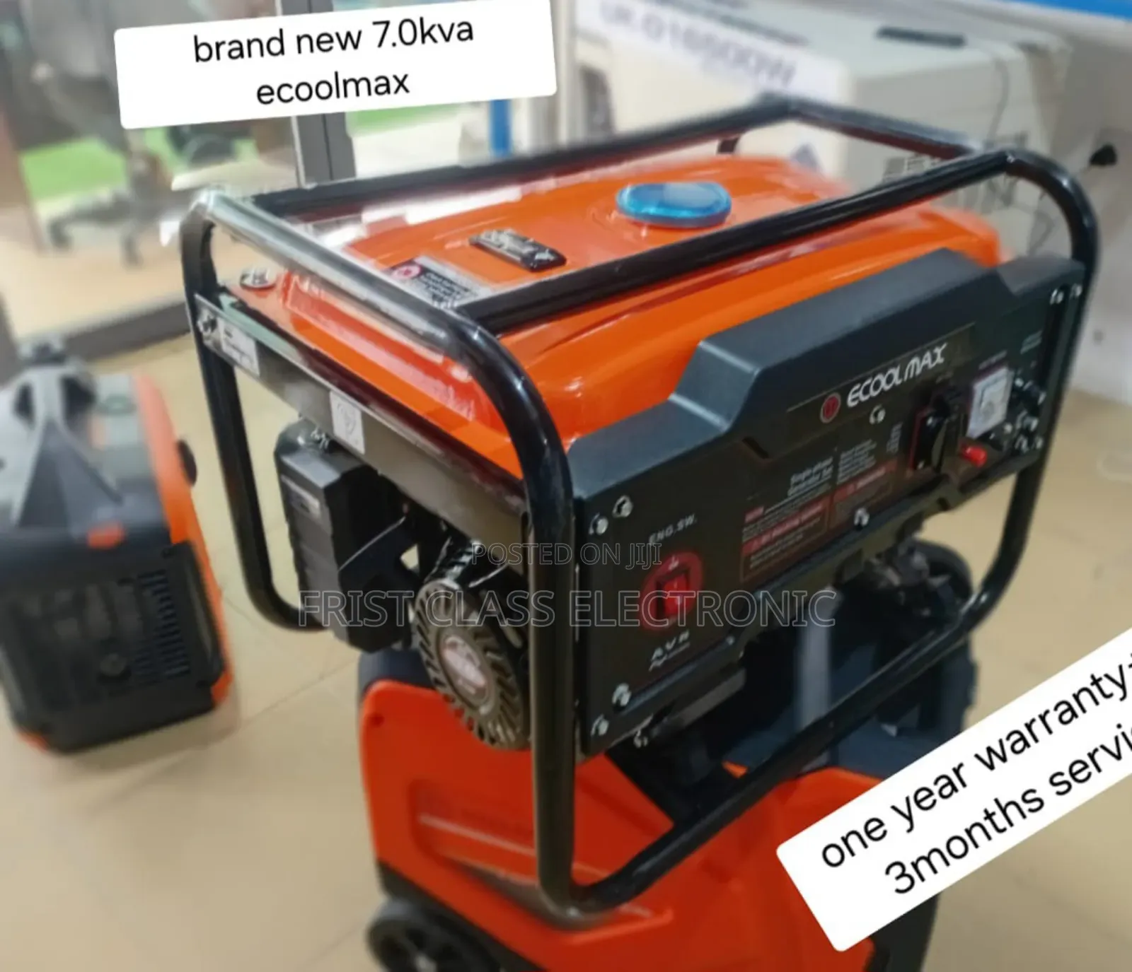 Quality 7.0kva Petrol Genset With Long Durability