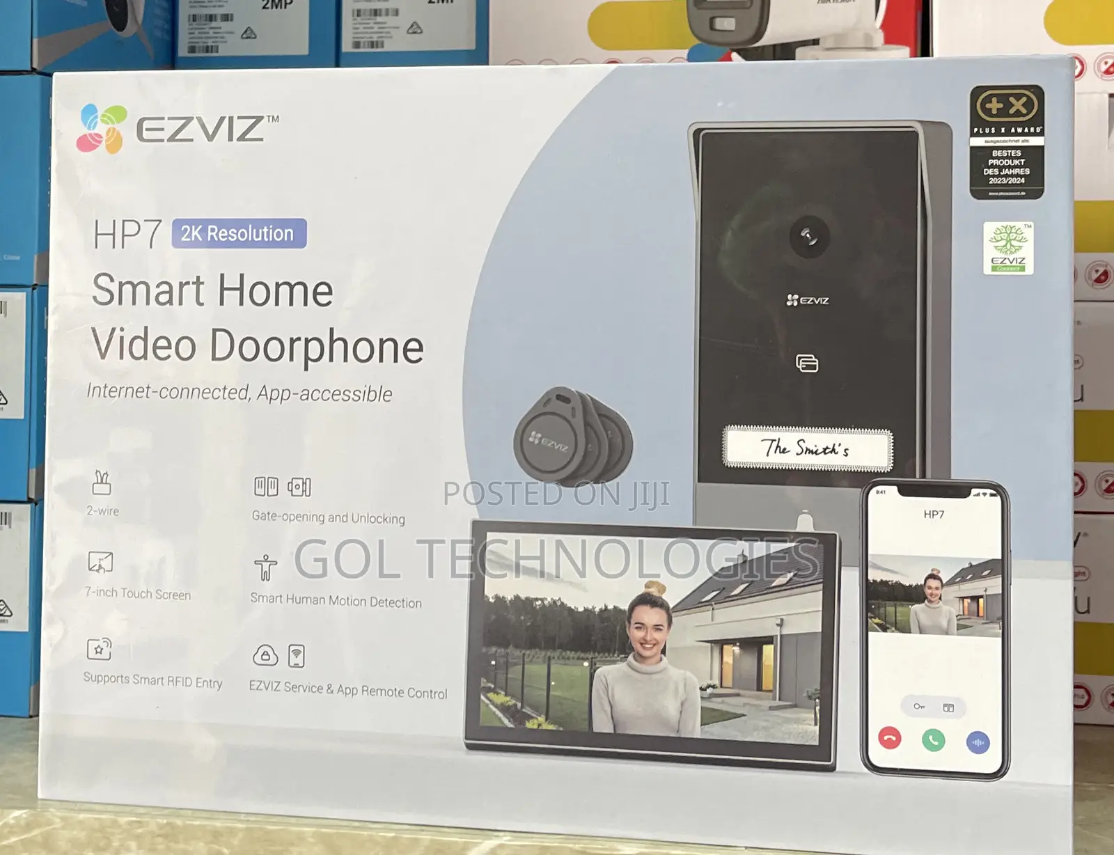 EZVIZ Video Intercom Smart Video Doorbell App-Accessible