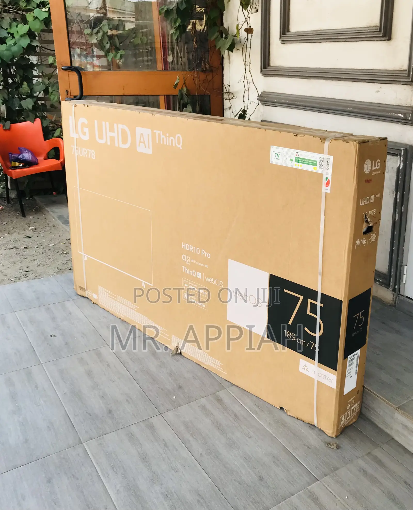 Unique Lg 75ur78 75” Uhd Smart Screen Television.