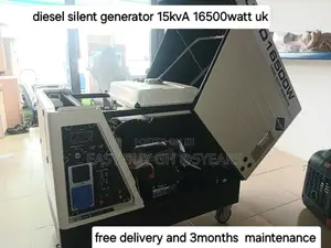 Second to None UK-D Silent 15kva 16500watt Diesel Gen 15kva