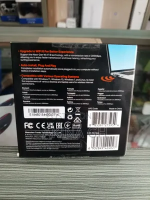 Tenda Ax300 Wi-Fi 6 Wireless Nano Usb Adapter