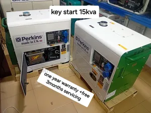 Mute  Silent Diesel Engine Generator Perkins 15kva 16500w