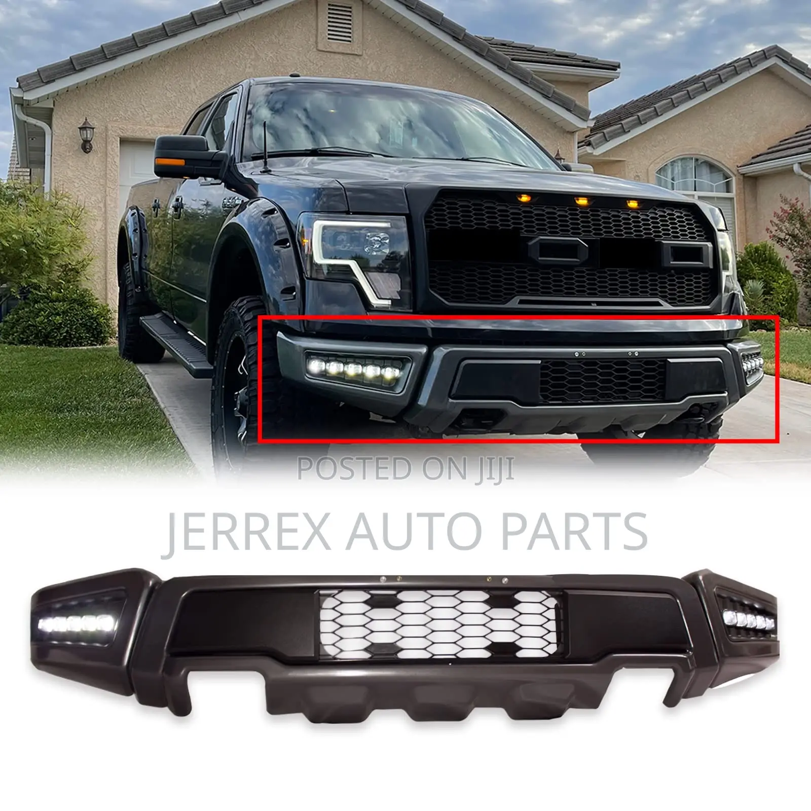 Ford F150 2009-2025 Front Bumper(Raptor Style )