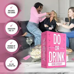 DO or DRINK Game Card (Girls Night)