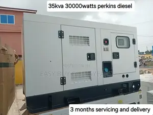 Versatile 35kva Perkins Diesel Generator 30000watts Silent