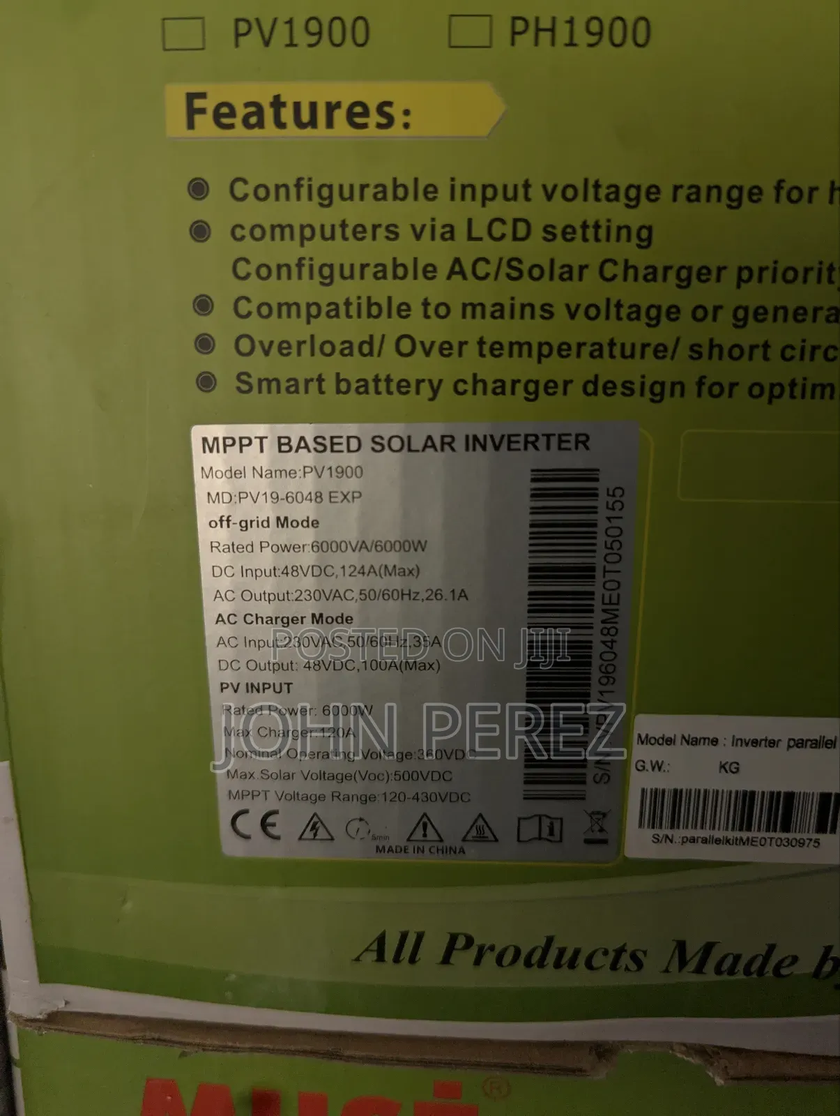 6kw Must Hybrid Inverters