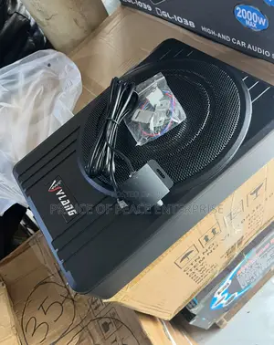 Under Seat Flat Sub Woofer Base Master 10 Inches
