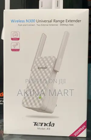 Tenda N300 Range Extender Wireless Router
