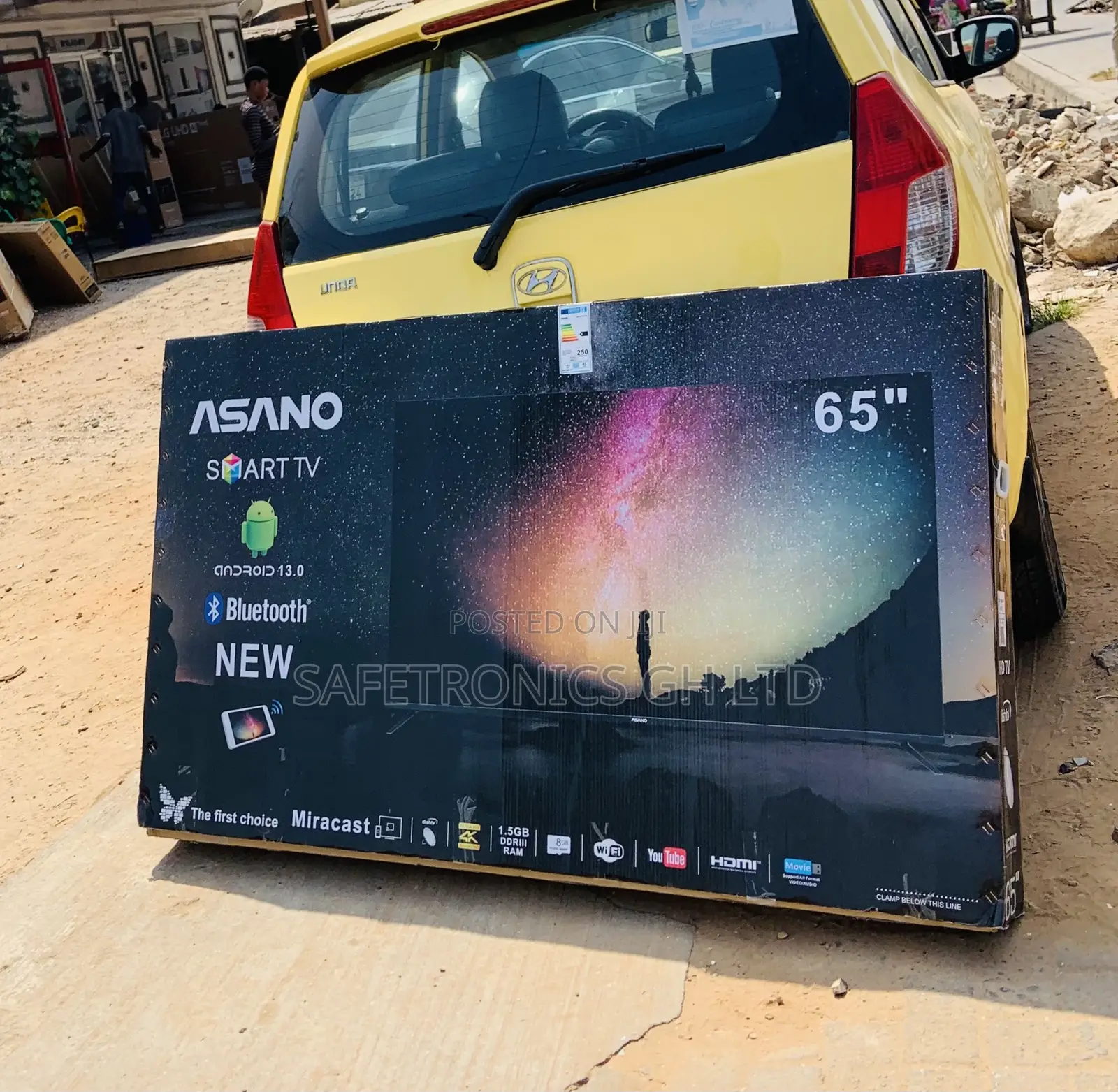 UHD Crystal Asano 65 Inch Smart Android Tv