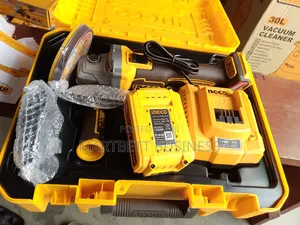 Chargeable Cordless Angle Grinder With Accessories Incco