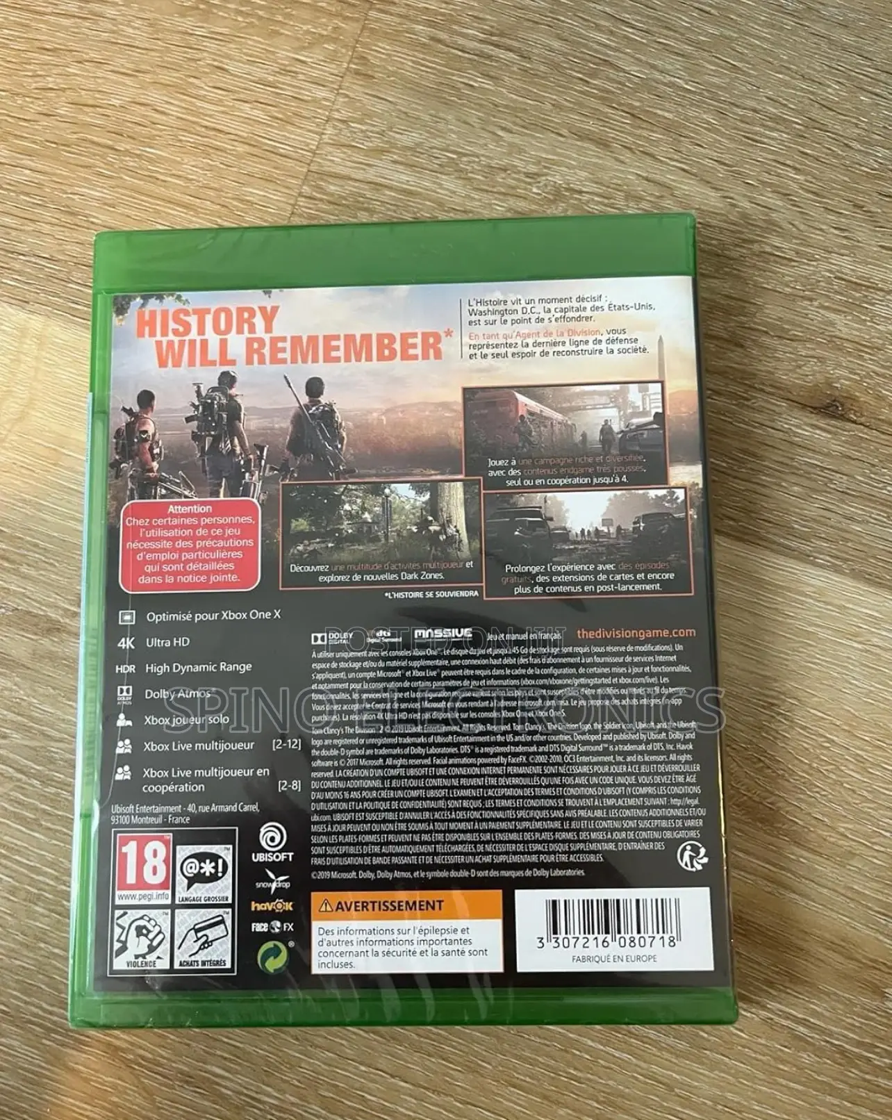 Ubisoft Tom Clancy's the Division 2 - Xbox One
