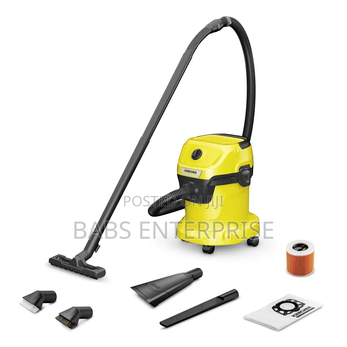 Karcher WD3 CAR V-15/4/20 Wet & Dry Vacuum Cleaner 15L