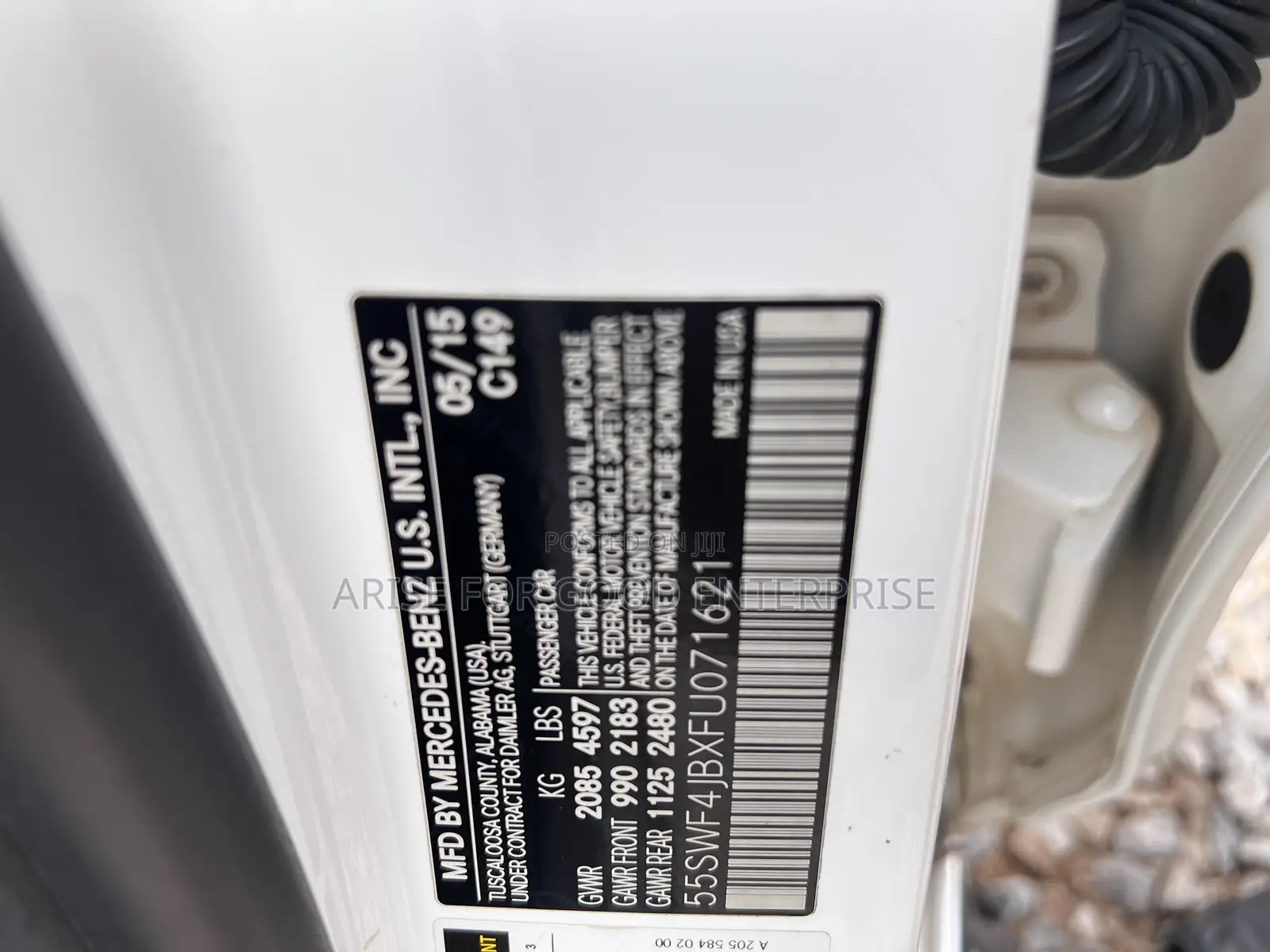 Mercedes-Benz C300 2015 White