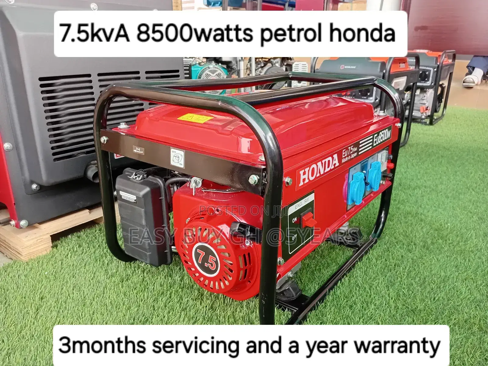 High Powered Honda 7.5kva 8500w Petrol Generator 14kva
