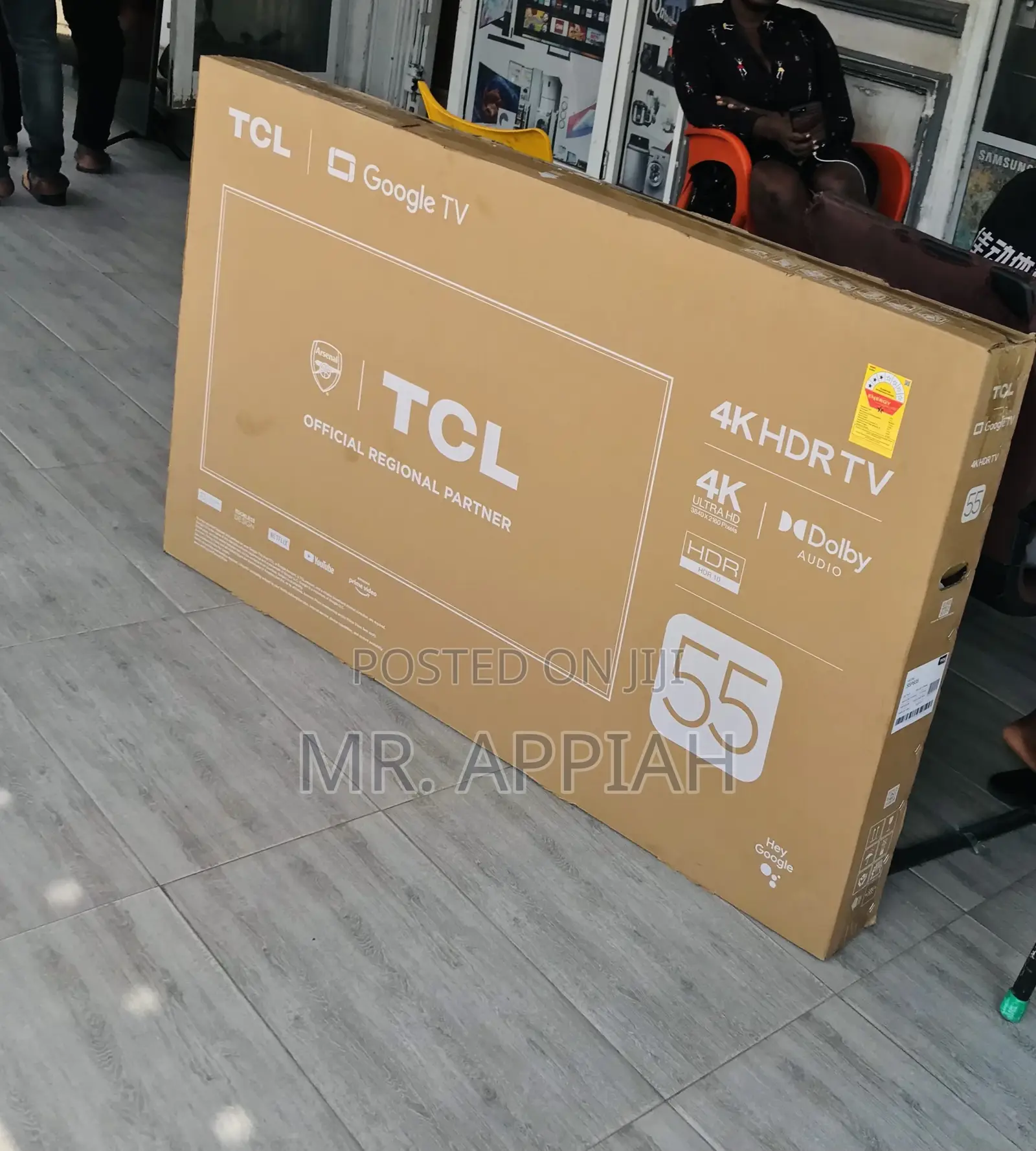 Quality TCL 55P755 55 Inch HDR Smart Screen Television.